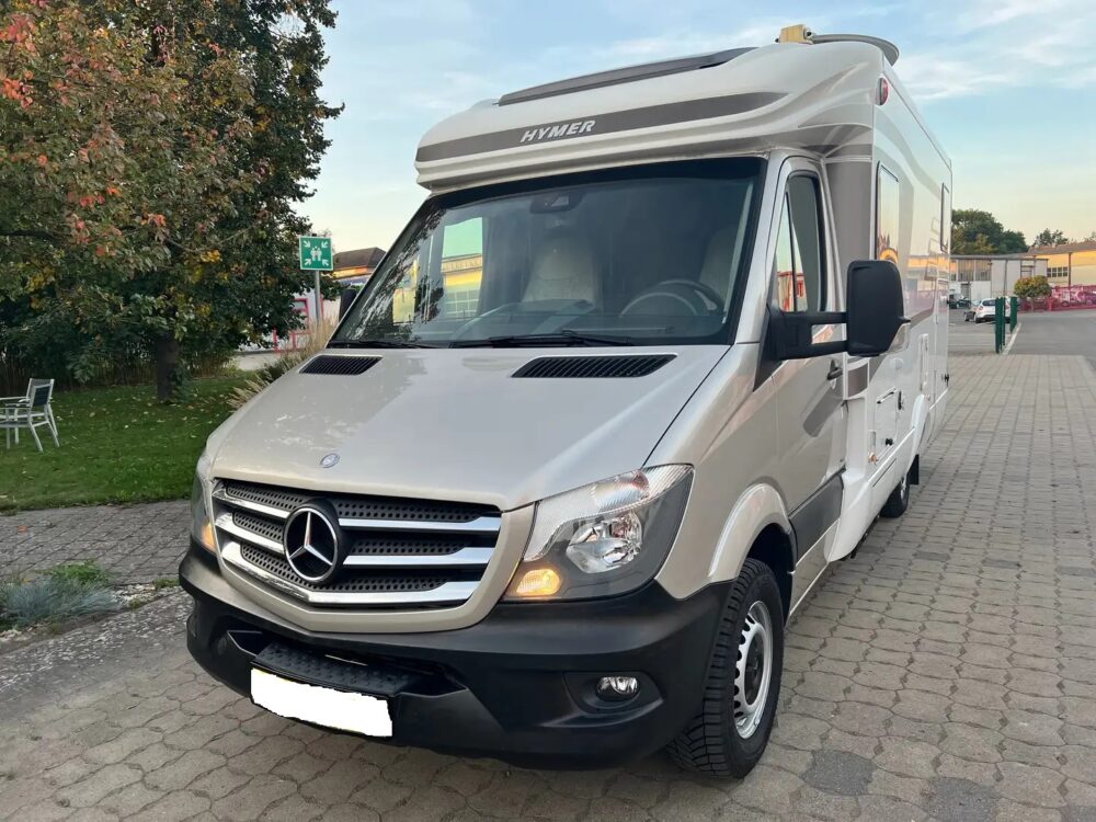Hymer/Eriba MLT 580 Mercedes – Slechts 6,97 m, automaat | Slaapplaatsen: 3 | Eerste registratie: 04/2015 | 56.500 km | Vermogen: 163 pk | Totaalgewicht: 3.500 kg