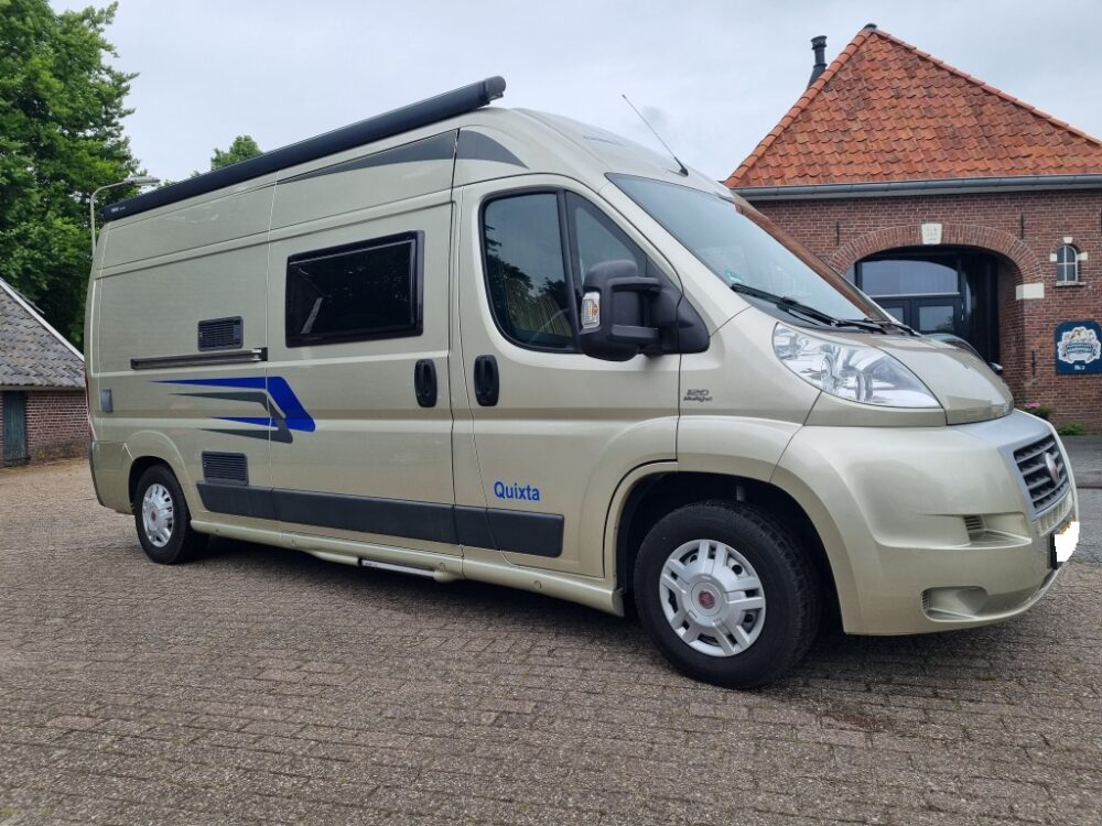 Euramobil Quixta 580FB 2010 – Slechts 6 m, automaat | Slaapplaatsen: 2 | Eerste registratie: 02/2010 | 99.527 km | Vermogen: 120 pk | Totaalgewicht: 3.500 kg - Afbeelding 2
