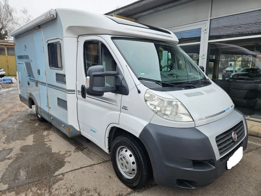 Knaus Sun TI 600 MG Sport – Slechts 6,58 m, Handgeschakeld | Slaapplaatsen: 4 | Eerste registratie: 08/2010 | 122.462 km | Vermogen: 129 pk | Totaalgewicht: 3.500 kg