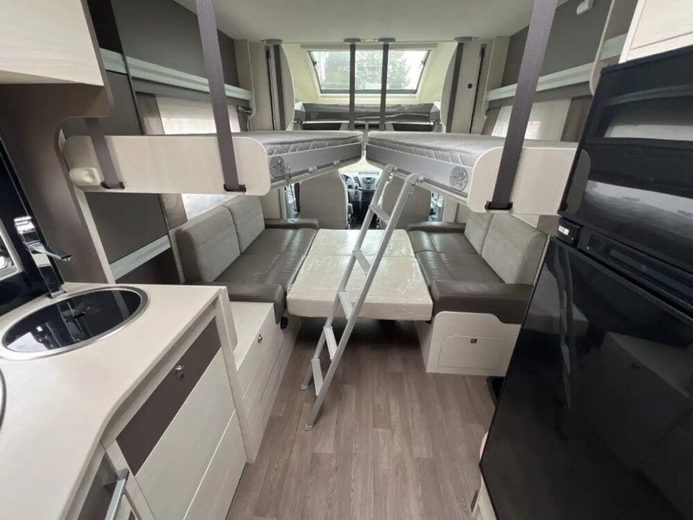 Challenger Mageo 270 – Slechts 6,5 m, Automatische transmissie | Semi-integraal Fiat-chassis | Eerste registratie: 03/2018 | 55.600 km | 4 slaapplaatsen | Maximaal toegestaan ​​gewicht: 3.500 kg - Afbeelding 17