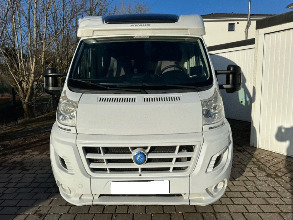 Knaus Van TI 550 MD – Slechts 5,99 m, Handgeschakeld | Slaapplaatsen: 4 | Eerste registratie: 02/2013 | 179.000 km | Vermogen: 148 pk | Totaalgewicht: 3.500 kg - Afbeelding 2