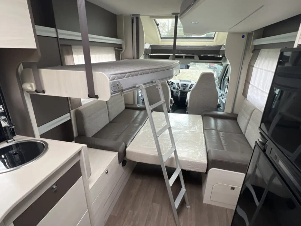 Challenger Mageo 270 – Slechts 6,5 m, Automatische transmissie | Semi-integraal Fiat-chassis | Eerste registratie: 03/2018 | 55.600 km | 4 slaapplaatsen | Maximaal toegestaan ​​gewicht: 3.500 kg - Afbeelding 19