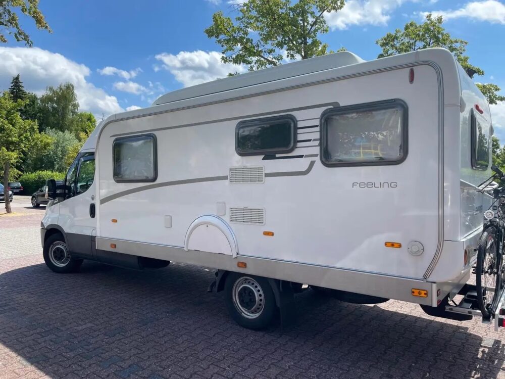 Iveco IS 35 Hymer Eriba – Slechts 7,12 m, Automatische transmissie | Fiat laagprofielchassis | Registratie: 08/2018 | 94.000 km | 6 slaapplaatsen | Toegestaan ​​totaalgewicht: 3.500 kg - Afbeelding 4