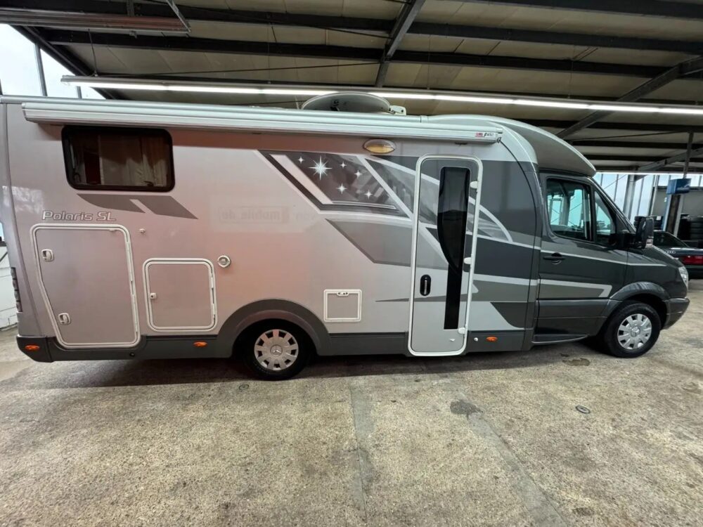 Adria Polaris SL 749 Mercedes Sprinter 319 CDI – Slechts 7,49 m, automaat | Slaapplaatsen: 4 | Eerste registratie: 06/2010 | 59.000 km | Vermogen: 190 pk | Totaalgewicht: 3.500 kg - Afbeelding 4