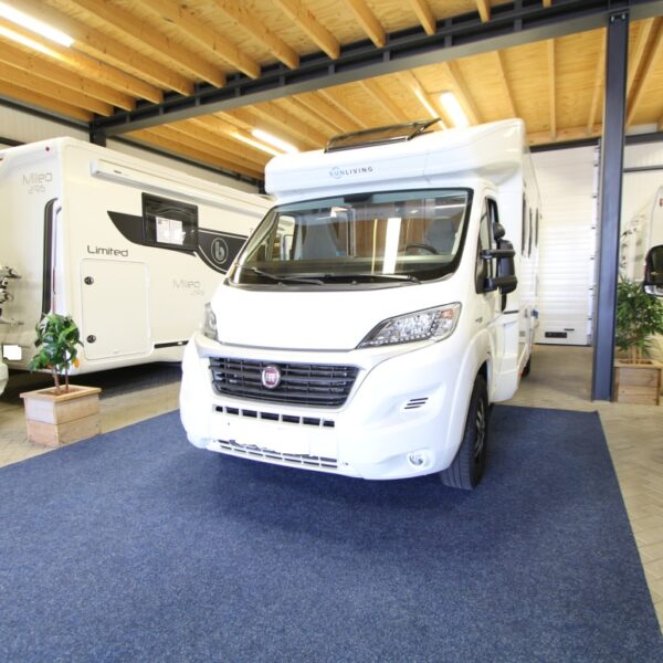 Sun Living S 75SL – Slechts 7,45 m, Semi-automatische versnellingsbak | Slaapplaatsen: 5 | Eerste registratie: 01/2020 | 40.544 km | Vermogen: 150 pk | Totaalgewicht: 3.500 kg