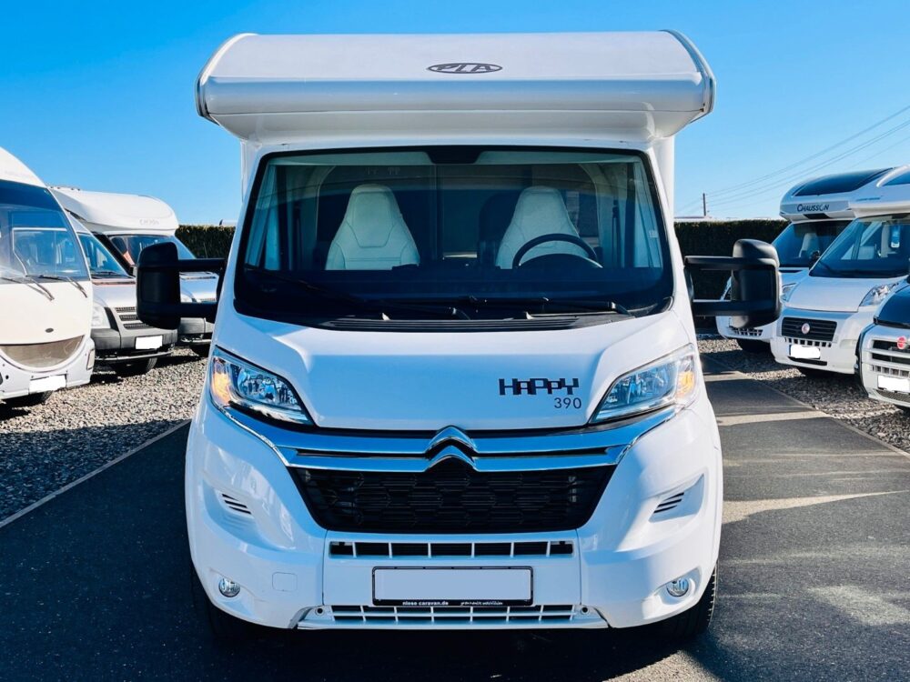 P.L.A. HAPPY 390 QUEENSBED HUBBED LUIFEL P.L.A. | Halfintegraal | Eerste toelating: 09/2018 | 17.400 km | 4 slaapplaatsen | Toegestaan totaalgewicht: 3.500 kg - Afbeelding 31