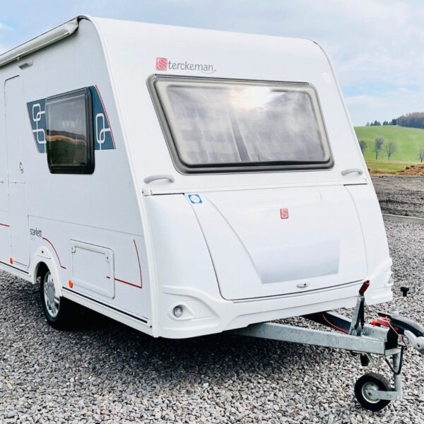 Sterckeman STARLETT 330 CP NUR 5m MARKISE 100 KM/H Sterckeman | Caravan | EZ: 07/2017 | 2 slaapplaatsen | Toegestane totaalgewicht: 1.000 kg