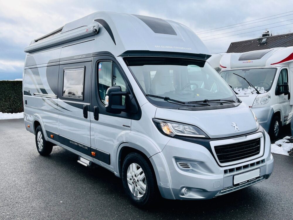 Globe-Traveller Voyager Z – Enkelbedden, Klapbed, SAT-TV & Zonnepaneel! Globe-Traveller | Buscamper | Eerste toelating: 02/2018 | 64.800 km | 4 slaapplaatsen | Max. gewicht: 4.250 kg